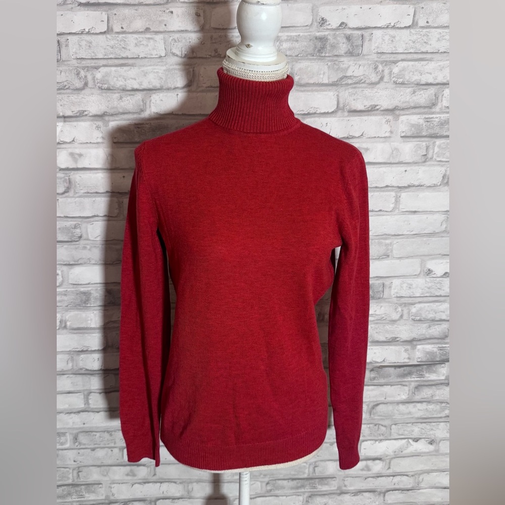 Merona Red Turtleneck Sweater
